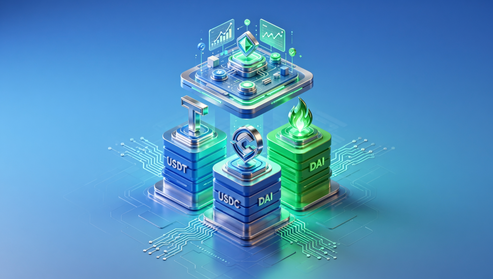 稳定币2026完全指南：USDT、USDC、DAI运作机制一篇看懂