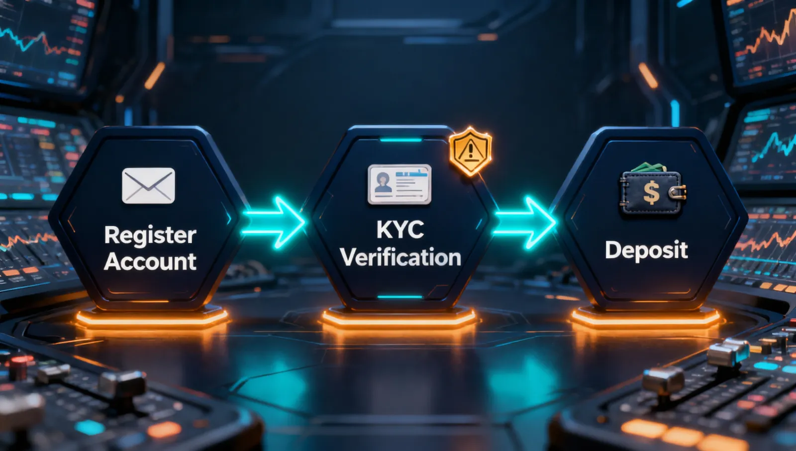 欧易OKX注册避坑:注册账号、KYC实名认证、入金三个步骤的流程,其中KYC是最常见的失败环节